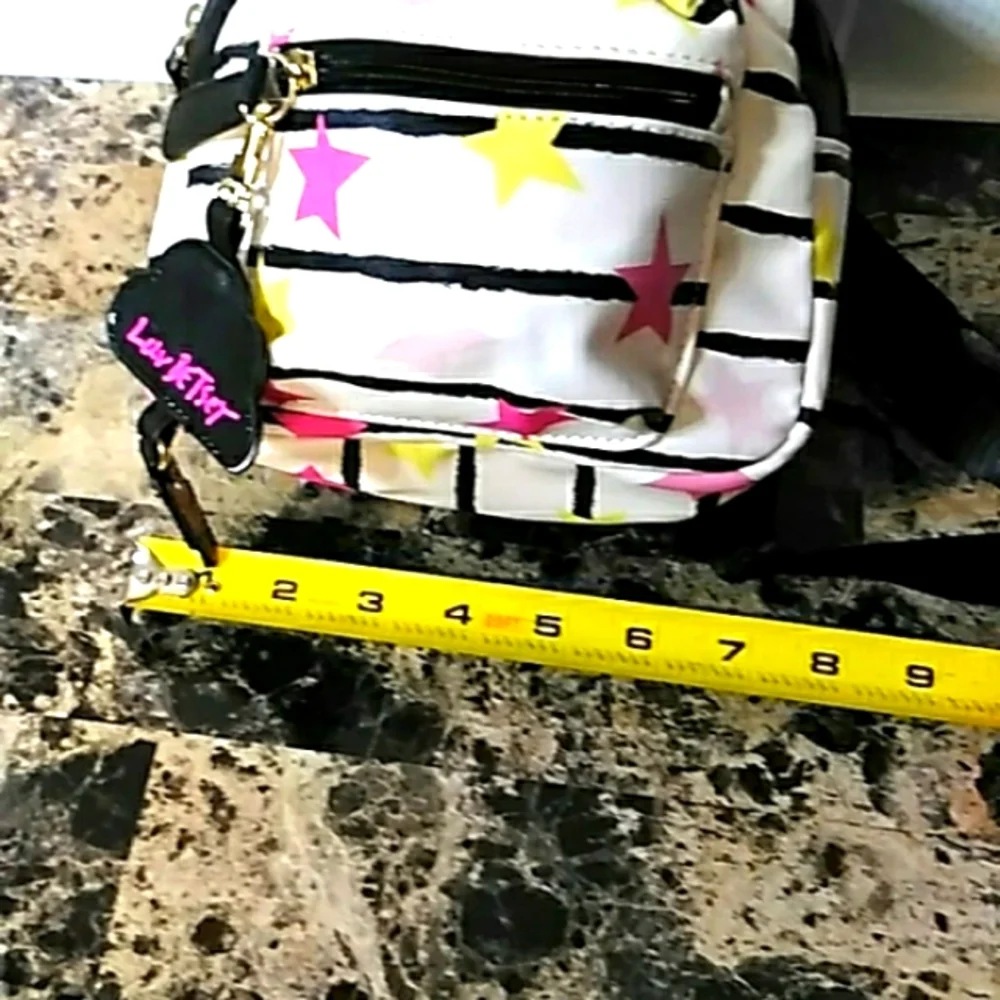Betsey Johnson backpack Beautiful condition. Adjustable straps